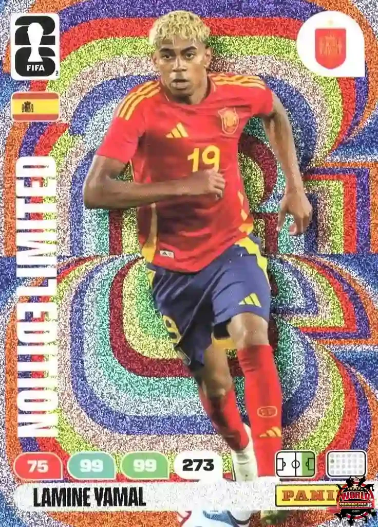 Lamine Yamal World Cup card